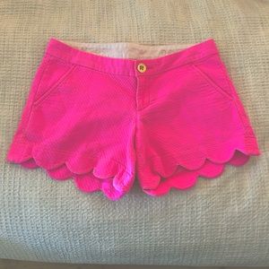 Lilly Pulitzer the Buttercup shorts size 0